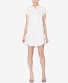 Catherine Catherine Malandrino Cotton High-low Shirtdress