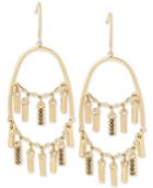 Kenneth Cole New York Gold-tone Shaky Stick Chandelier Earrings