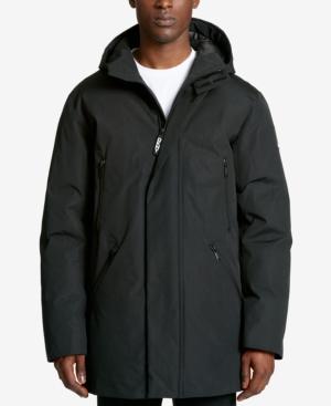 Dkny Men's Hooded Logo Parka