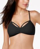 Hula Honey Strappy Bralette Bikini Top, Created For Macy's Women's Swimsuit