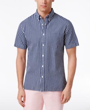 Brooks Brothers Red Fleece Men's Gingham Seersucker Cotton Shirt