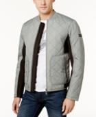 Armani Exchange Men's Zip-front Quilted Jacket