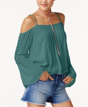 Roxy Juniors' Off-the-shoulder Peasant Top