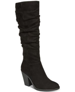 Esprit Kingston Memory Foam Block-heel Boots Women's Shoes