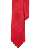 Lauren Ralph Lauren Men's Ottoman Solid Red Tie