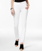 Inc International Concepts White Denim Wash Skinny Jeans, Only At Macy's