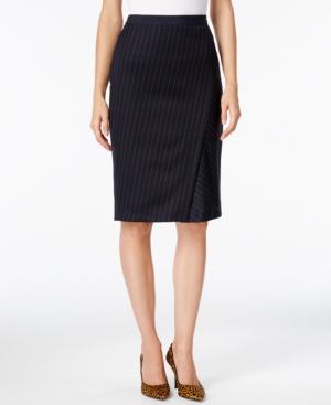Weekend Max Mara Pinstripe Pencil Skirt