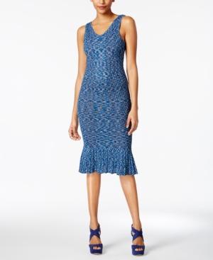 Xoxo Juniors' Space-dyed Ruffle-hem Midi Dress