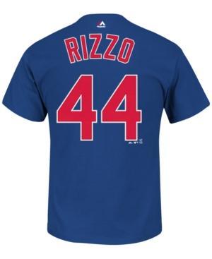Majestic Men's Anthony Rizzo Chicago Cubs Official Player T-shirt