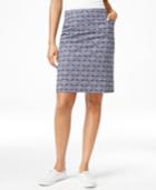 Charter Club Microfiber Pencil Skort, Only At Macy's
