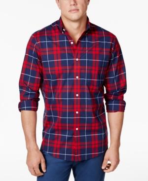 Club Room Men's Plaid Shirt, Created For Macy's