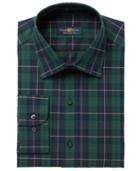 Club Room Men's Classic/regular Fit Macleod Tartan Dress Shirt, Created For Macy's