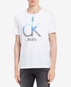 Calvin Klein Jeans Men's Splice Logo-print T-shirt