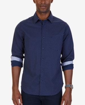 Nautica Men's Classic-fit Wrinkle-resistant Printed Shirt