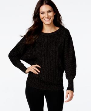 Alfani Prima Vertical-ribbed Dolman-sleeve Sweater, Only At Macy's