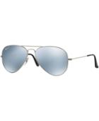 Ray-ban Original Aviator Mirrored Sunglasses, Rb3025 58