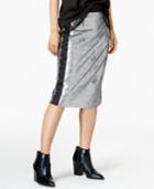 Bar Iii Sequined Pencil Skirt, Created For Macy's