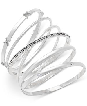 Inc International Concepts 5-pc. Crystal-detail Bangle Bracelet