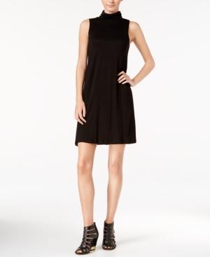 Kensie Mock-turtleneck T-shirt Dress