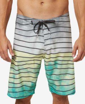 O'neill Men's Hyperfreak Swell Stripe 20 Board Shorts