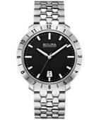 Bulova Accutron Ii Men's Moonview Stainless Steel Bracelet Watch 42mm 96b207