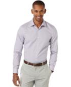Perry Ellis Gingham Button-front Shirt