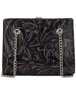 Patricia Nash Tuscan Tooled Margutta Small Frame Bag