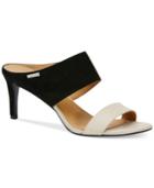 Calvin Klein Women's Cecily Wide-strap Sandals Women's Shoes