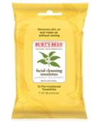 Burt's Bees Facial Cleansing Towelettes - White Tea, 10 Count