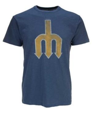 '47 Brand Men's Seattle Mariners Scrum Coop Logo T-shirt