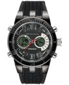 Sean John Men's Analog-digital White Silicone Strap Watch And Bracelet Box Set 42x57mm 10030698