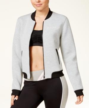 Material Girl Active Juniors' Graphic Bomber Jacket, Only At Macy's