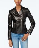 Marc New York Selena Leather Moto Jacket