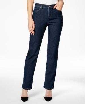 Jm Collection Jeans, Curvy-fit Straight-leg