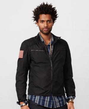 Denim & Supply Ralph Lauren Men's Waxed Nylon Jacket