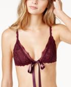 Hanky Panky Front-tie Lace Bralette 5g7816