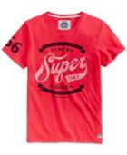 Superdry Men's Finery Goods Graphic-print Logo T-shirt