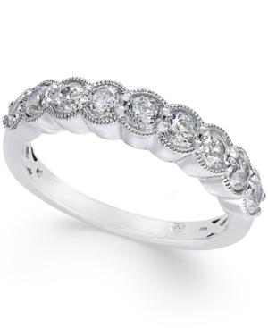 Diamond Milgrain Band (1 Ct. T.w.) In 14k White Gold