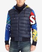 Polo Ralph Lauren Men's Active-fit Paneled Down Hoodie