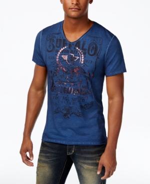 Buffalo David Bitton Men's Graphic Print Cotton T-shirt
