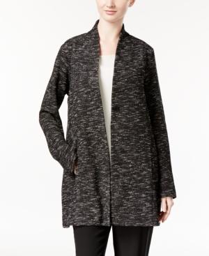 Eileen Fisher Organic Cotton-blend Boyfriend Blazer