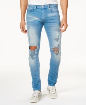 Guess Men's Slim-fit Destruction Jeans