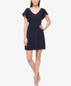 Jessica Simpson Flutter-sleeve A-line Dress