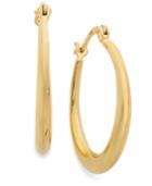 Giani Bernini 24k Gold Over Sterling Silver Earrings, 3mm Hoop Earrings