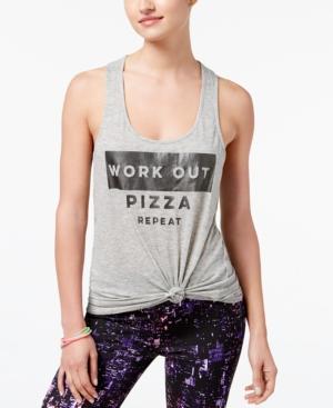 Material Girl Active Juniors' Cage-back Tank Top, Created For Macy's
