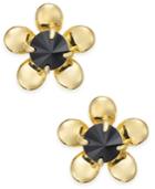 Kate Spade New York Sunset Blooms Gold-tone Flower Stud Earrings