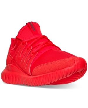 Adidas Men's Tubular Radial Mono Casual Sneakers From Finish Line