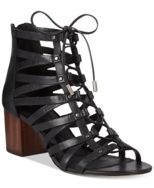 Aldo Women's Myssi Lace-up Block Heel Sandals Women's Shoes