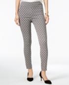 Bar Iii Jaquard Pull-on Pants, Only At Macy's