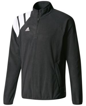 Adidas Half-zip Fleece Soccer Shirt